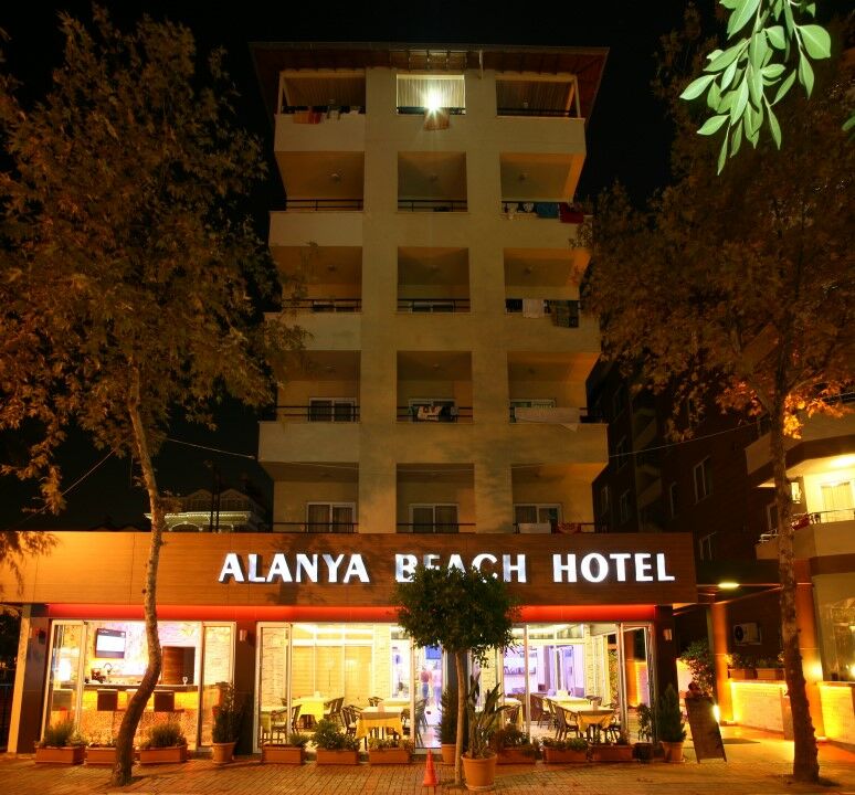 Alanya Beach Hotel Exterior foto